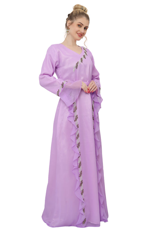 Arabian Wedding Gown Khaleeji Caftan Dress