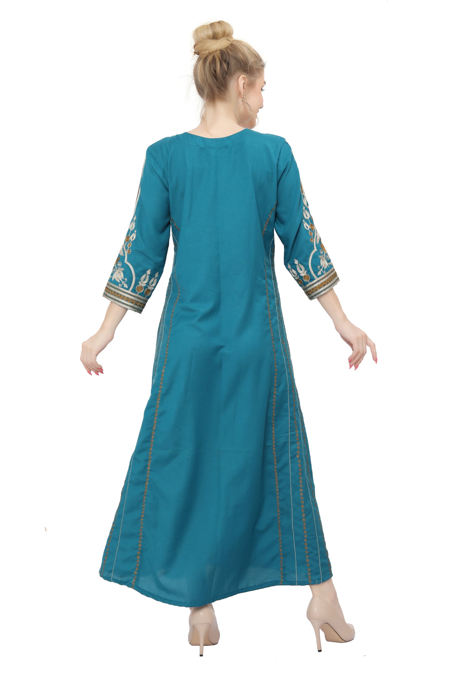 Traditional Kaftan Cocktail Maxi Gown