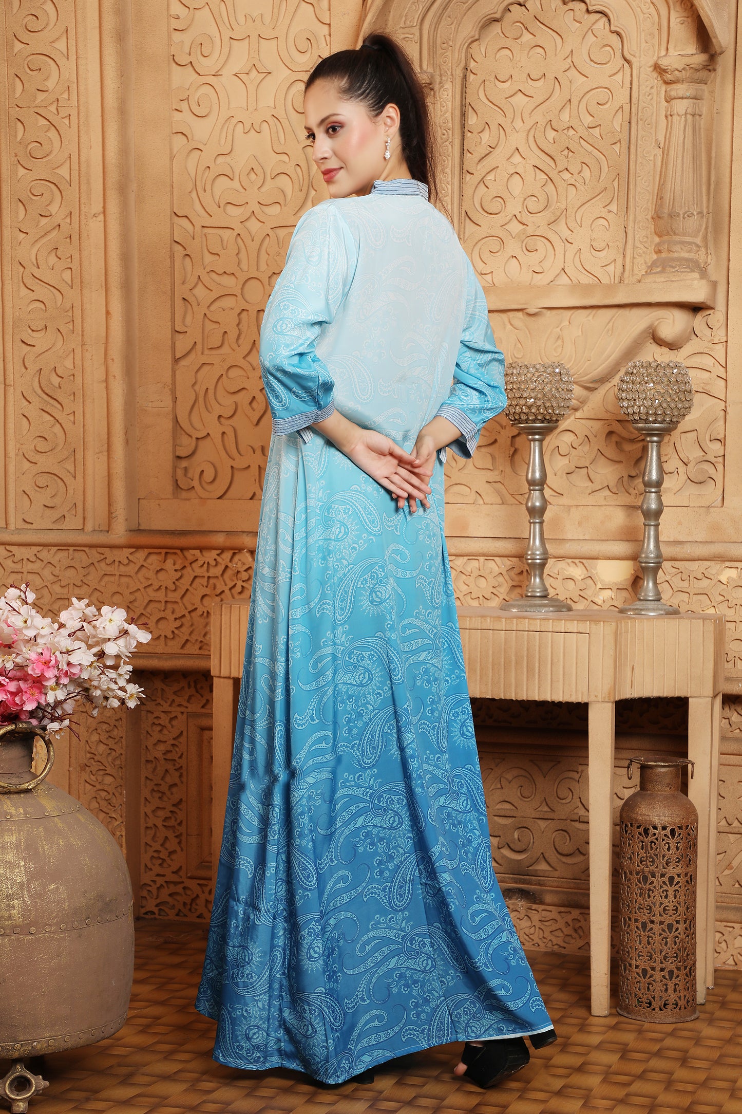 Dubai Kaftan Farasha Caftan Long Maxi Dress