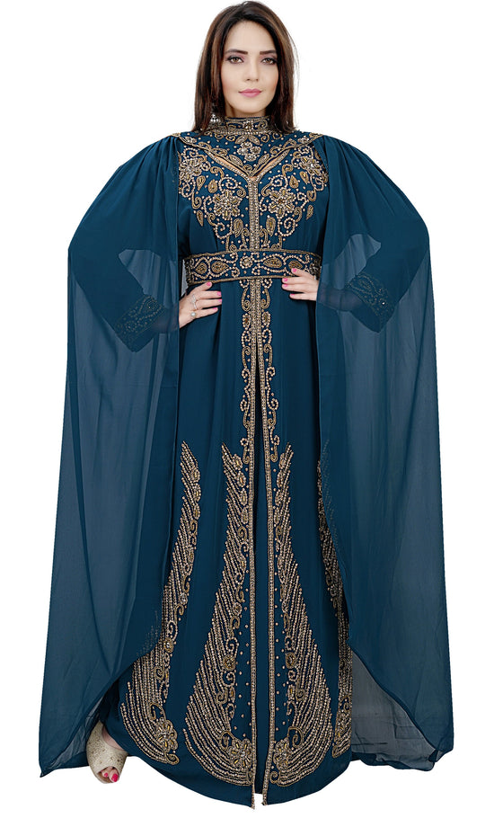 African Abaya Luxe Kaftan Dress - Maxim Creation