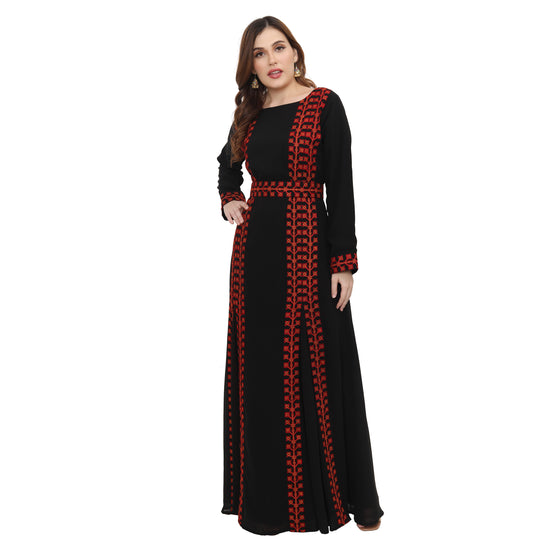Traditional Caftan Thobe Party Gown - Maxim Creation