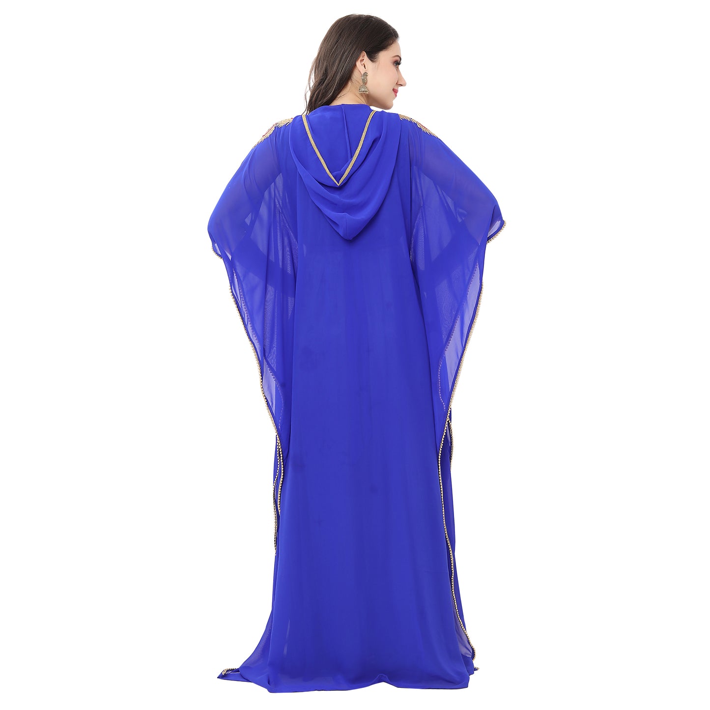 Designer Abaya Caftan Haute Couture Farasha Maxi Dress - Maxim Creation