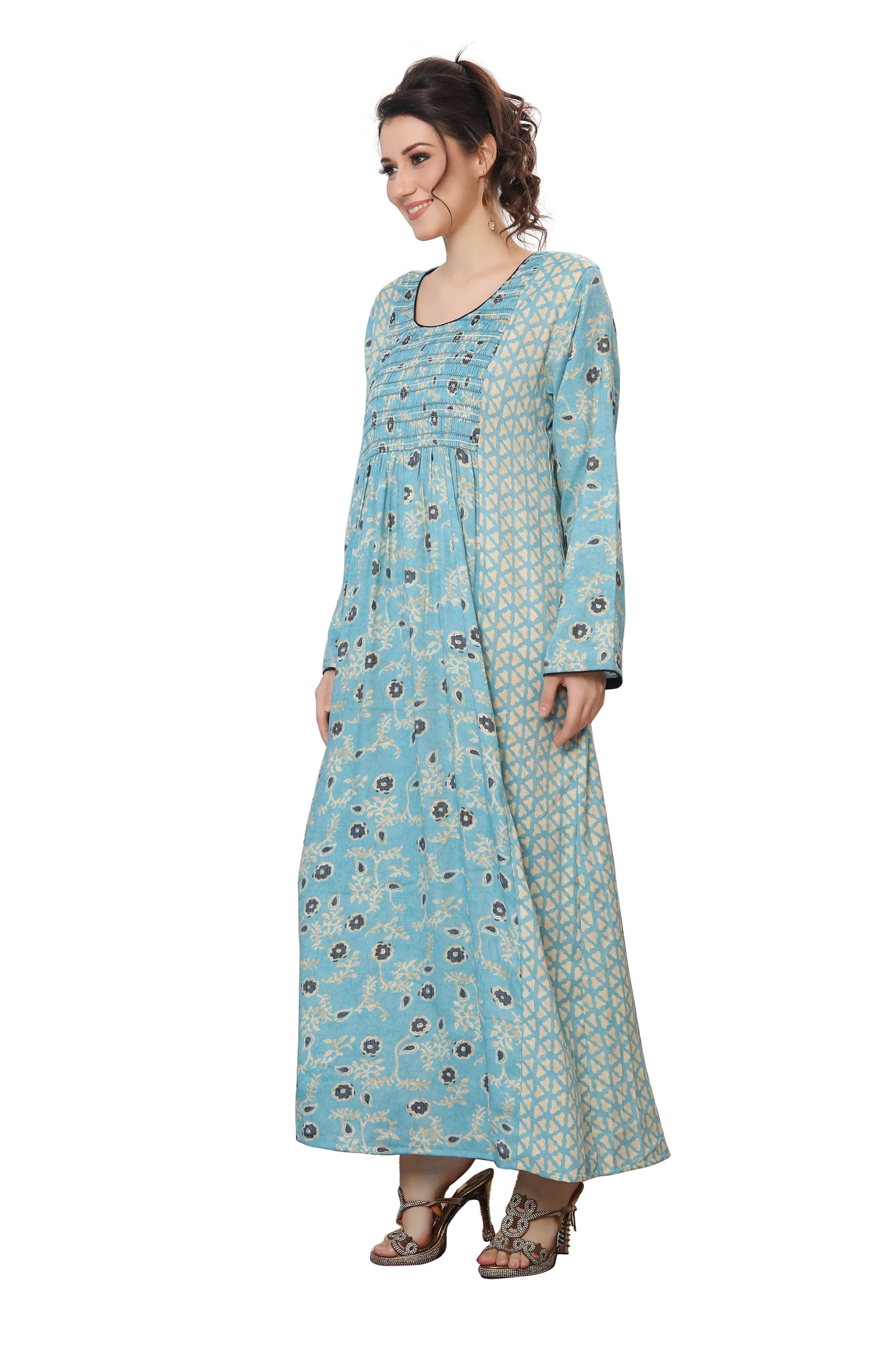Designer Abaya Caftan Maxi Gown for Women